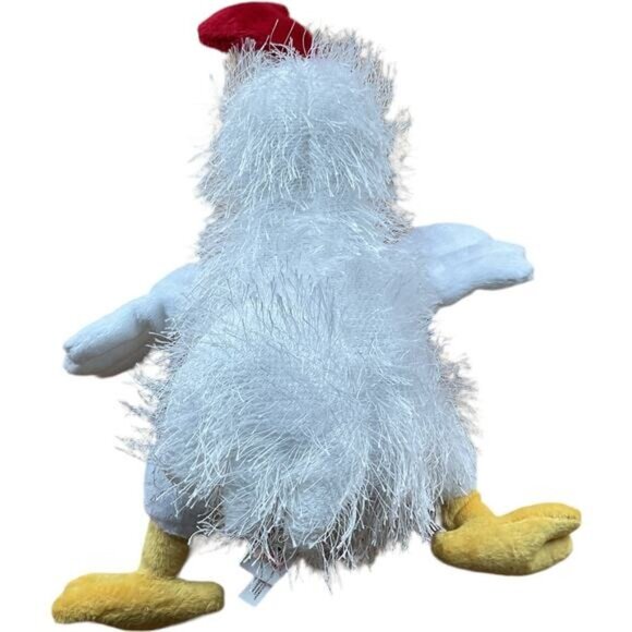 Ganz Webkinz Fluffy White Chicken Plush Toy 8" - Picture 2 of 5